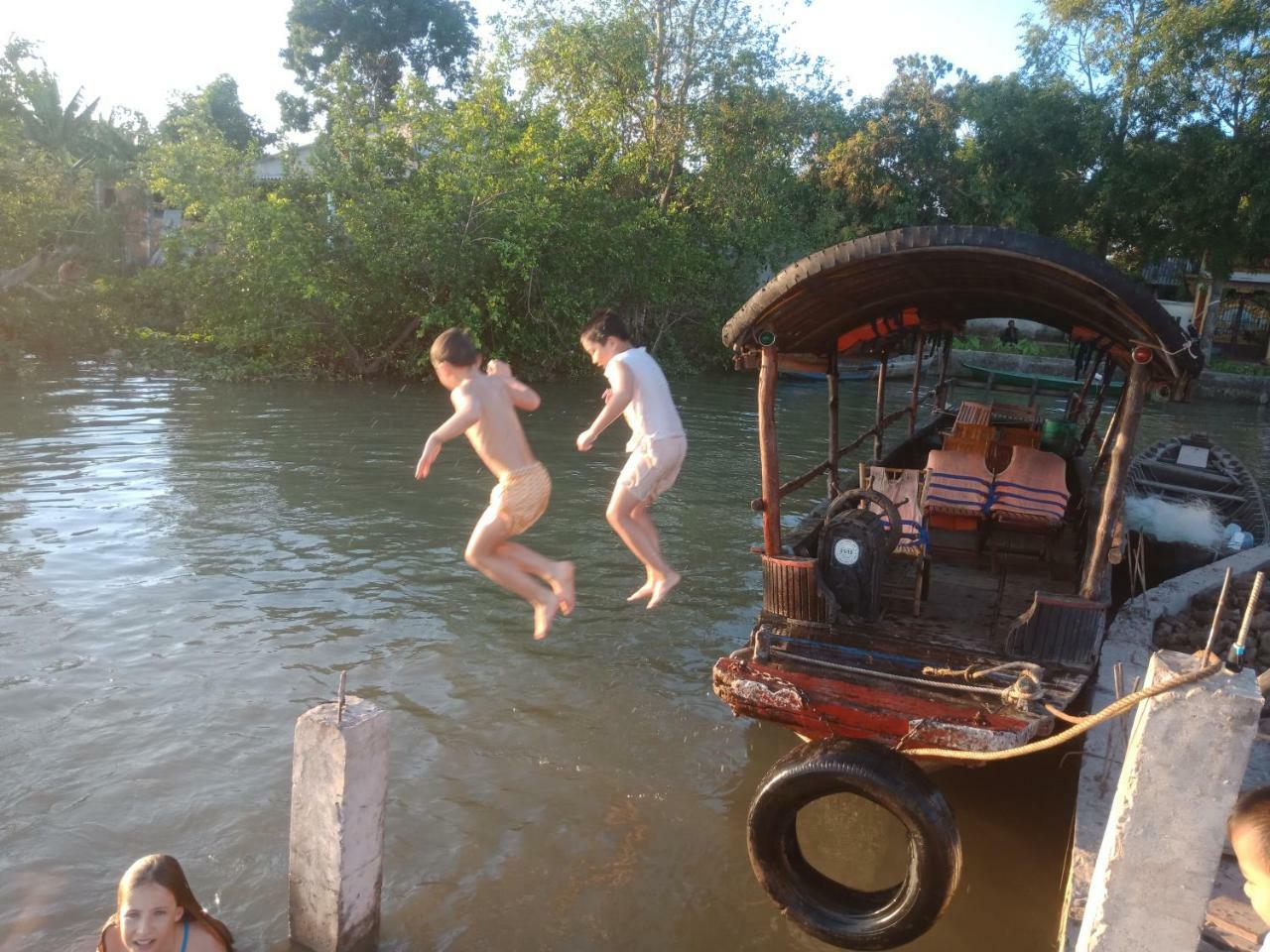 Mekong Riverside Homestay Vĩnh Long Eksteriør bilde