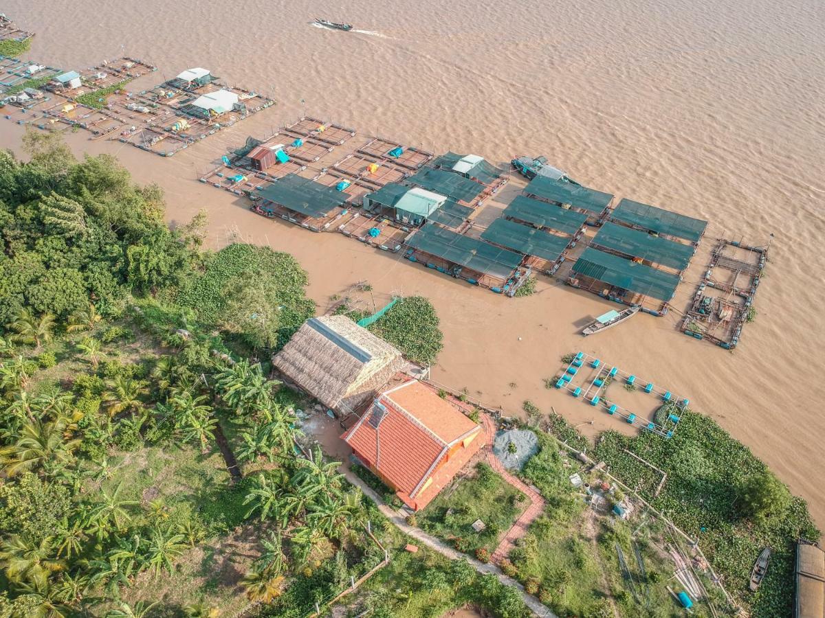 Mekong Riverside Homestay Vĩnh Long Eksteriør bilde